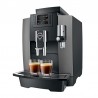 JURA WE8 Expresso broyeur Pro - Dark Inox - Vue de 3/4 - Plaine d'Arômes