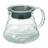 Carafe 1 à 3 tasses - Support en verre pour V60 - HARIO